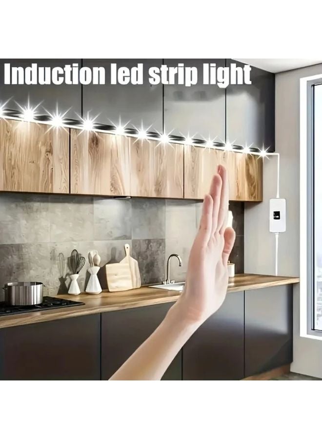 Cool White 2M USB LED Strip Light With Motion Sensor And Switch For Under Cabinet - Image 1